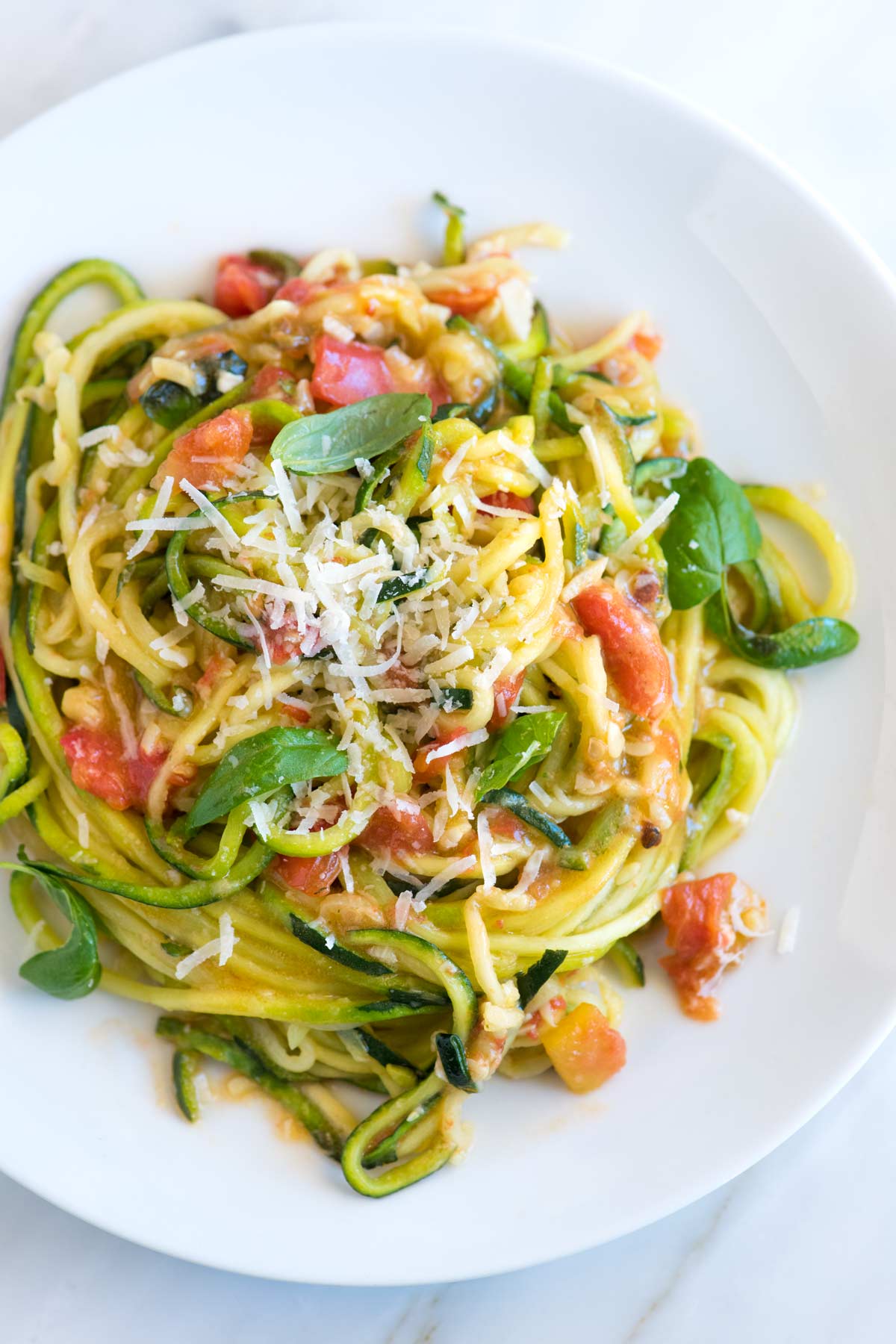 Garlic Parmesan Zucchini Pasta Carp Farmers' Market