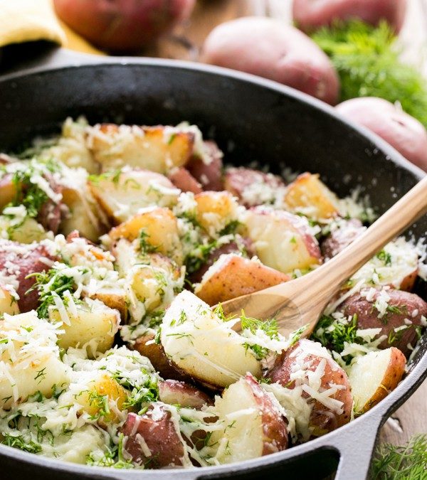Buttered Red Potatoes with Dill