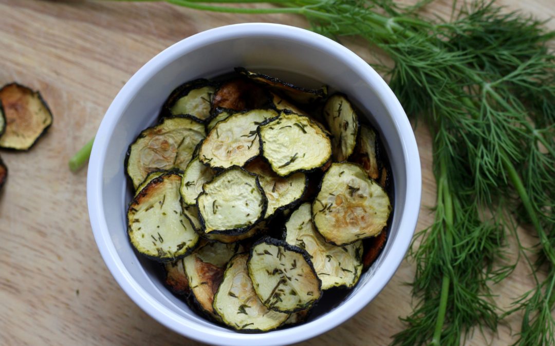 Dill Pickle Zucchini Chips